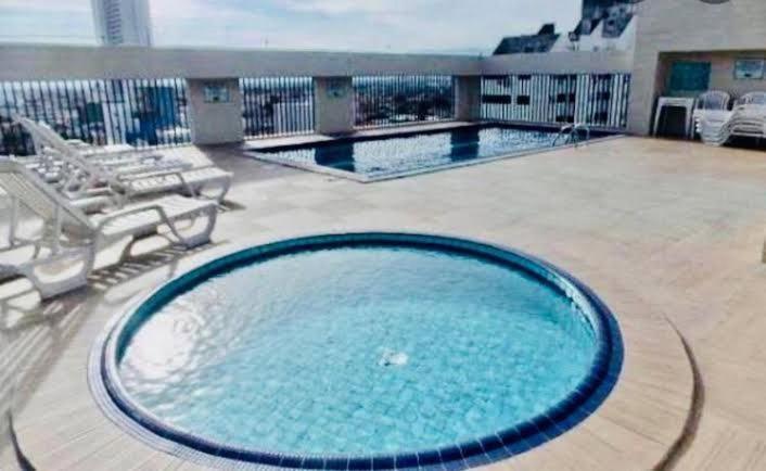 Flat Em Sao Vicente Com Piscina Na Cobertura Apartment Rio Grande da Serra Ngoại thất bức ảnh